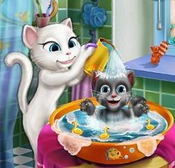 Play Angela Baby Wash game