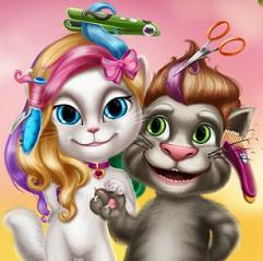 Play Tom And Angela Real Haircuts game