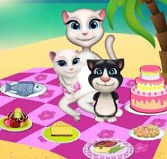 Play Talking Angela Picnic Day game