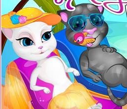 Play Angela and Tom Wedding Trip game