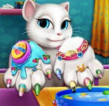 Play Angela Real Nails Spa game