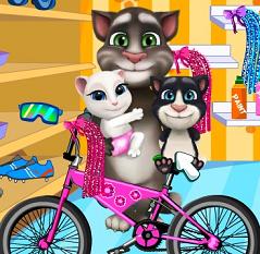 Play Tom Family Bike Repair game
