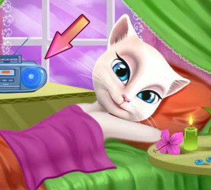 Play Talking Angela Spa Day game