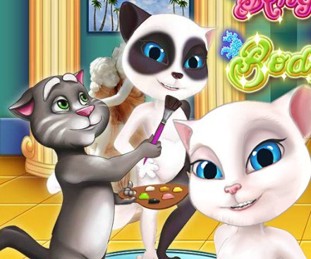 Play Angela Cat Body Paint game