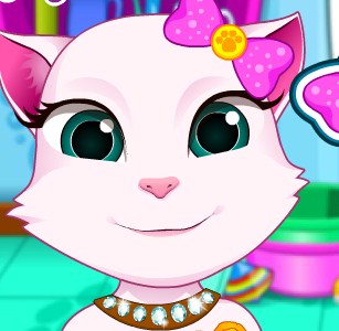 Play Talking Angela Clean Teeth game