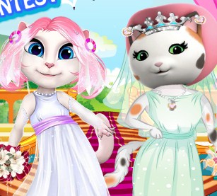 Play Angela vs Callie Wedding Competition game