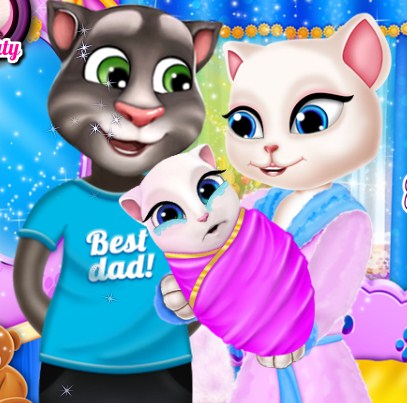 Play Tom And Angela Family Portrait game