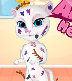 Play Talking Angela Messy game